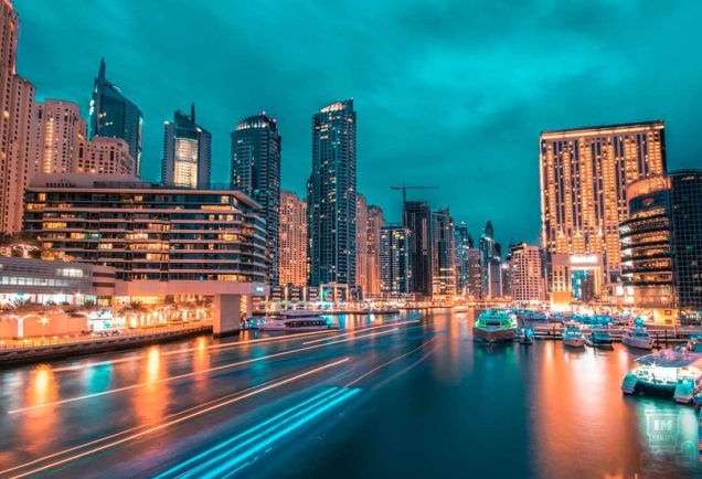 time-lapse-photography-of-road-with-high-rise-buildings-1306699